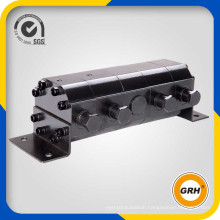 4 Sections Hydraulic Gear Motor Flow Divider